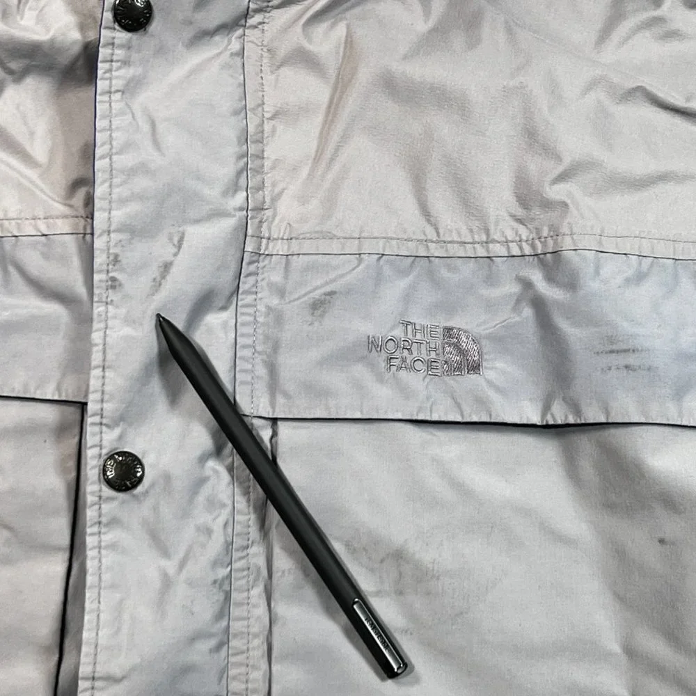 The North Face Gore-Tex Jacket Mens Medium VTG Made in USA Hooded Gray‎